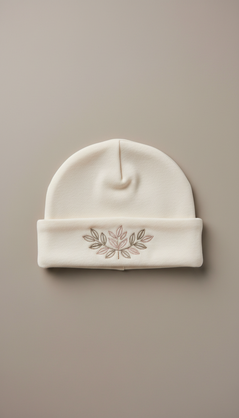 Custom Embroidered Newborn Hat