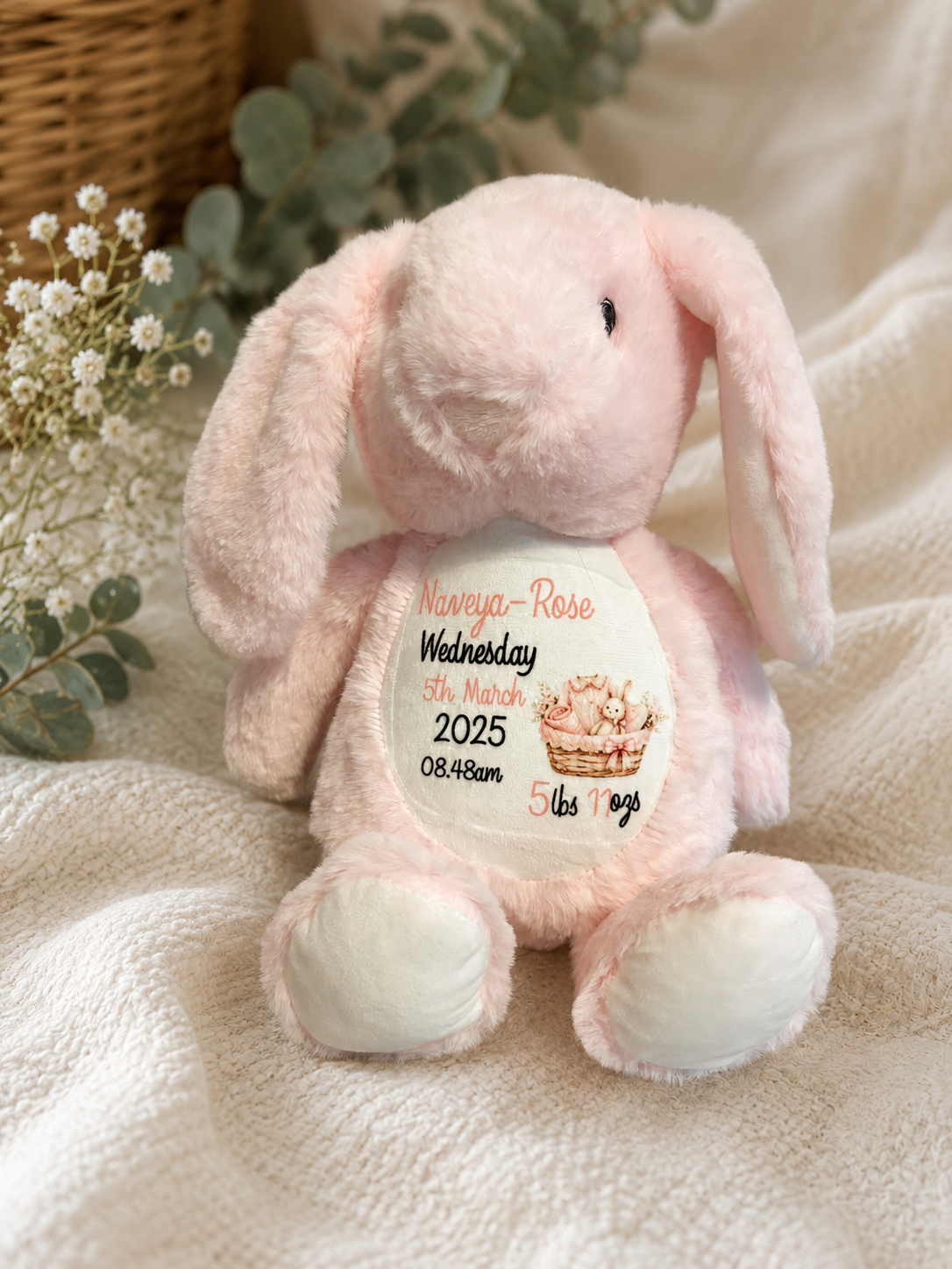 Personalised Birth Bunny